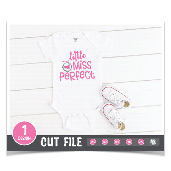 Little Miss Perfect SVG