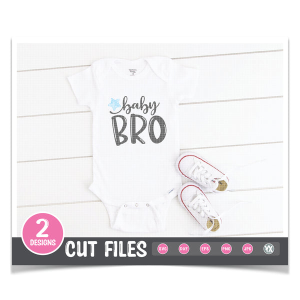 Baby Bro & Baby Sis SVG Set