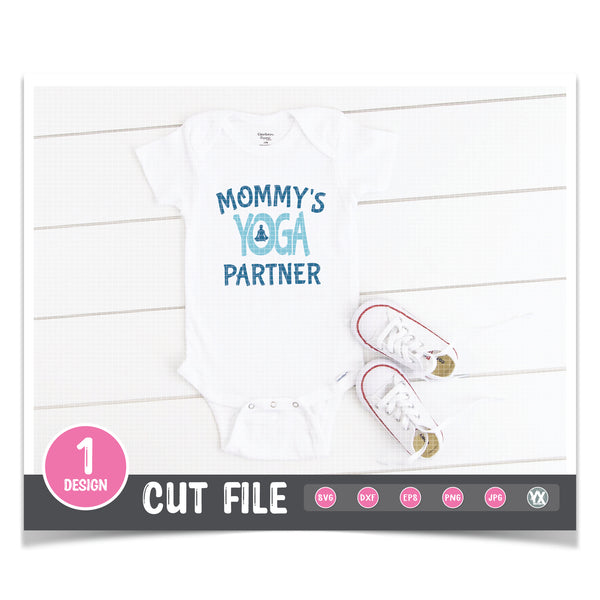 Mommy's Yoga Partner SVG