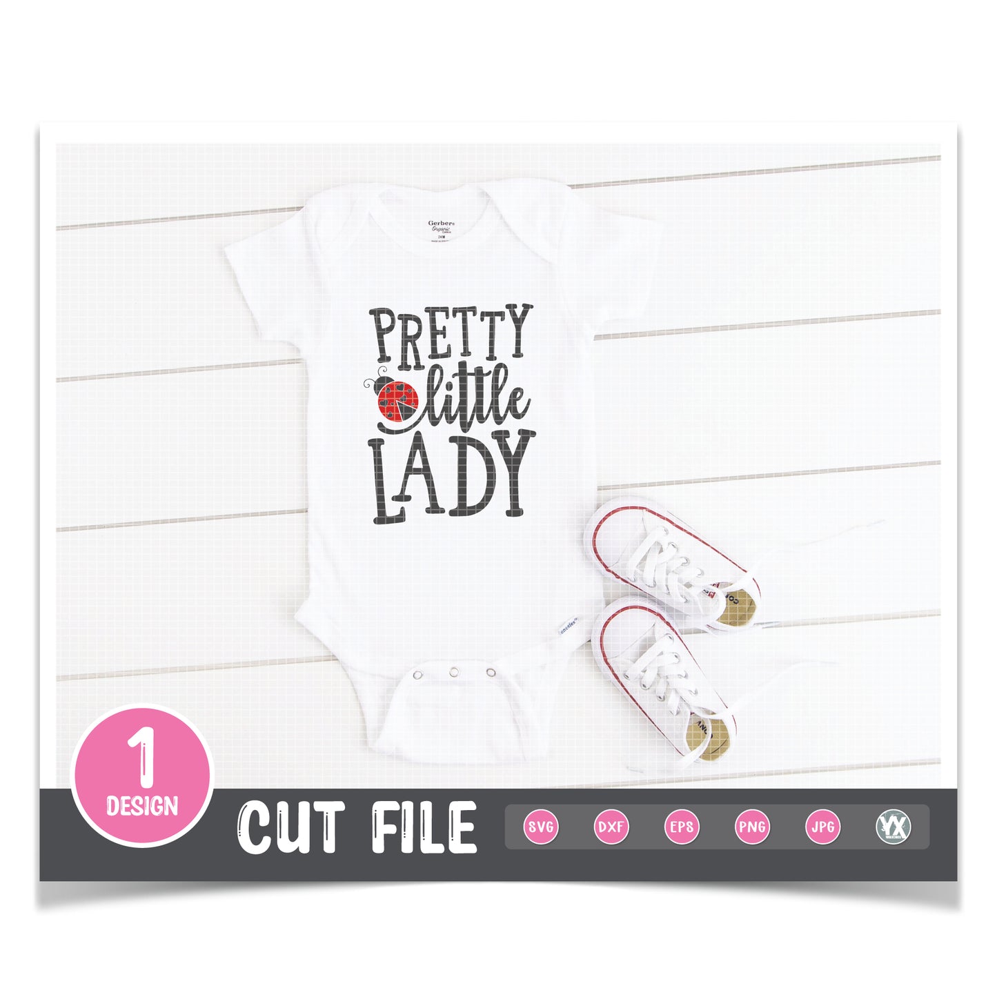 Pretty Little Lady SVG