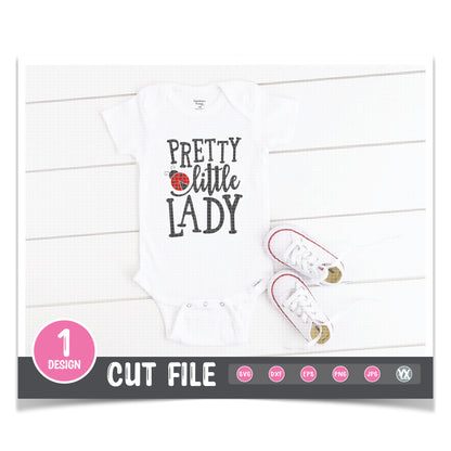 Pretty Little Lady SVG