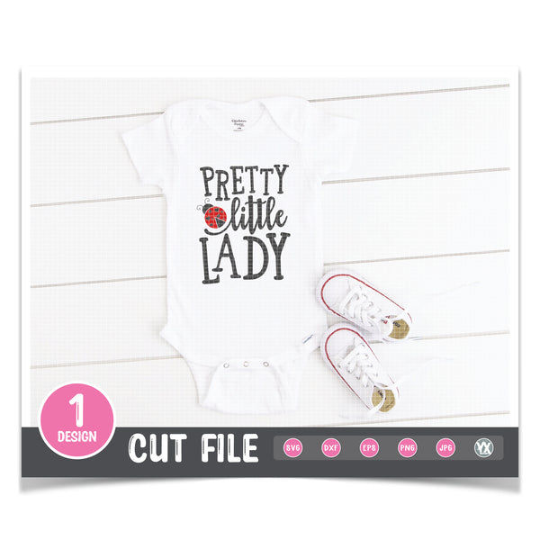 Pretty Little Lady SVG