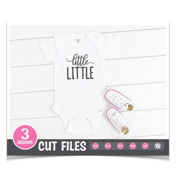 Big Middle Little SVG Set