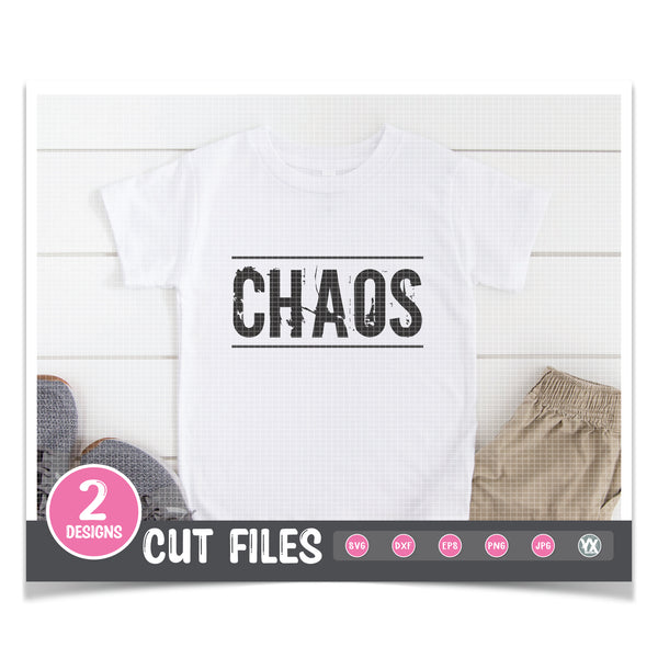 Chaos Follows Me - Mommy & Me SVG