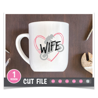 Motocross Wife SVG