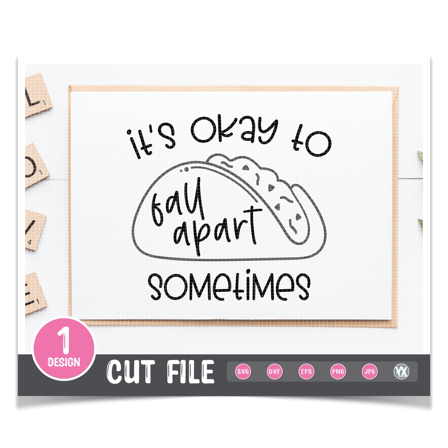 It's Okay to Fall Apart Sometimes SVG