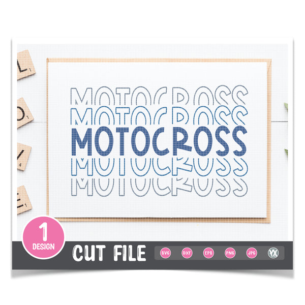 Motocross SVG