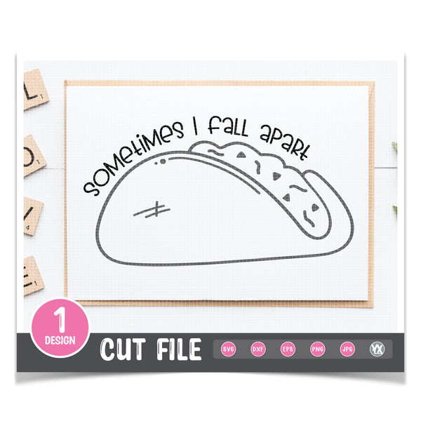 Sometimes I Fall Apart SVG