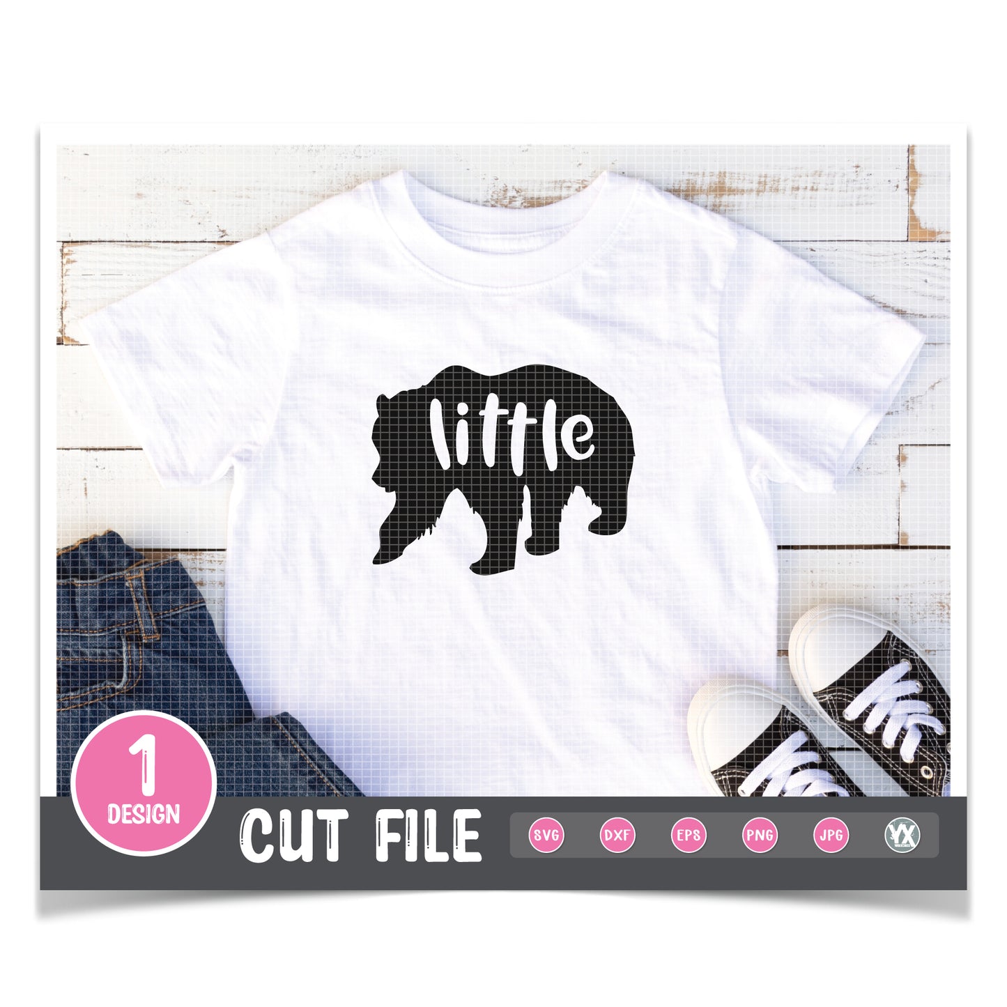 Little (Bear) SVG