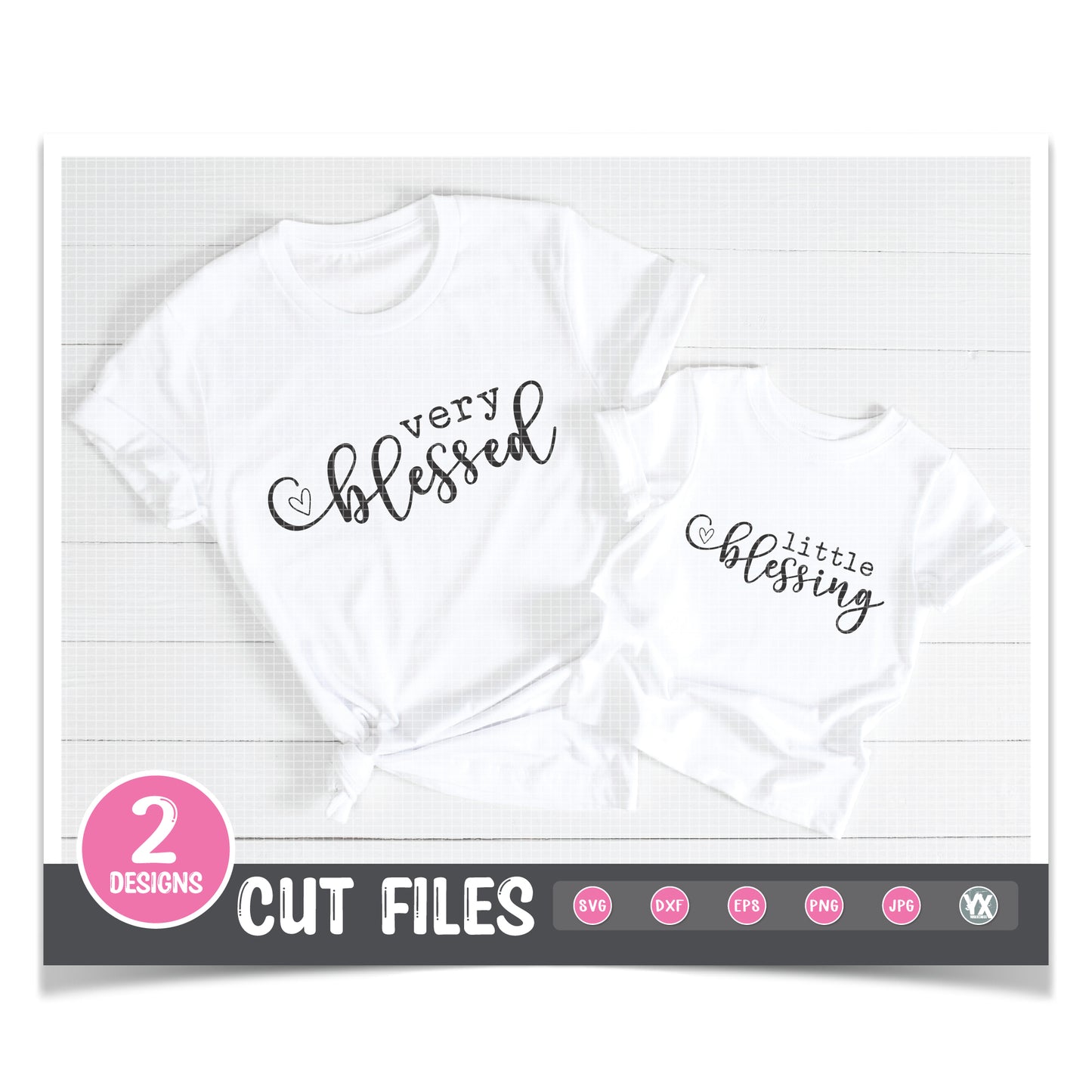 Very Blessed & Little Blessing - Mommy & Me Set