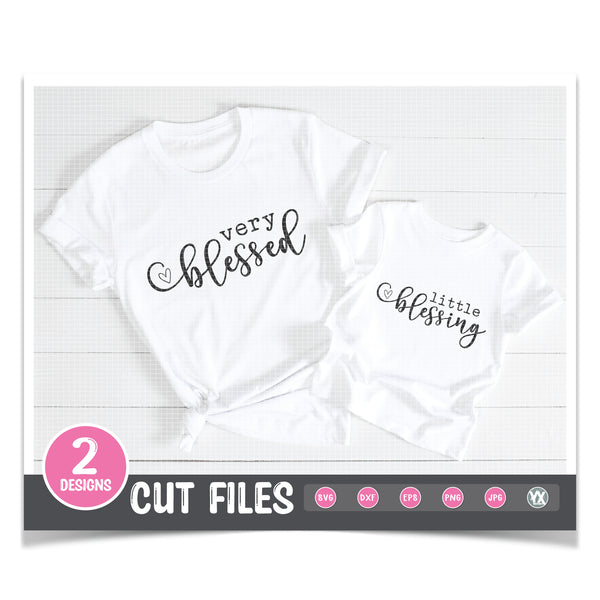 Very Blessed & Little Blessing - Mommy & Me Set