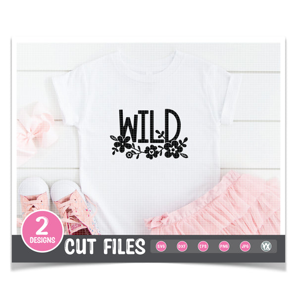 My Child is Wild & Wild - Mommy & Me SVG Set