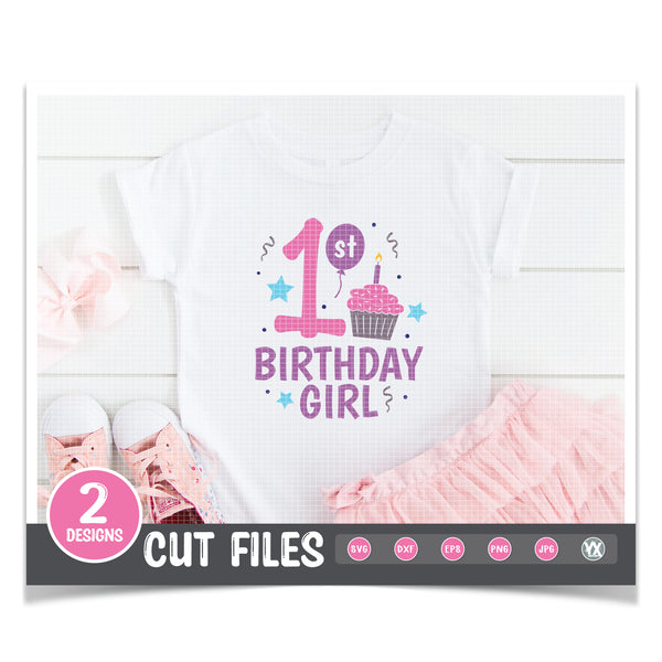 Birthday Girl and Birthday Boy SVG Set