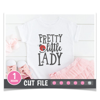 Pretty Little Lady SVG