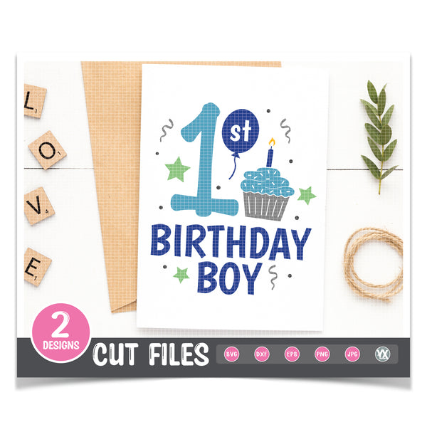 Birthday Girl and Birthday Boy SVG Set