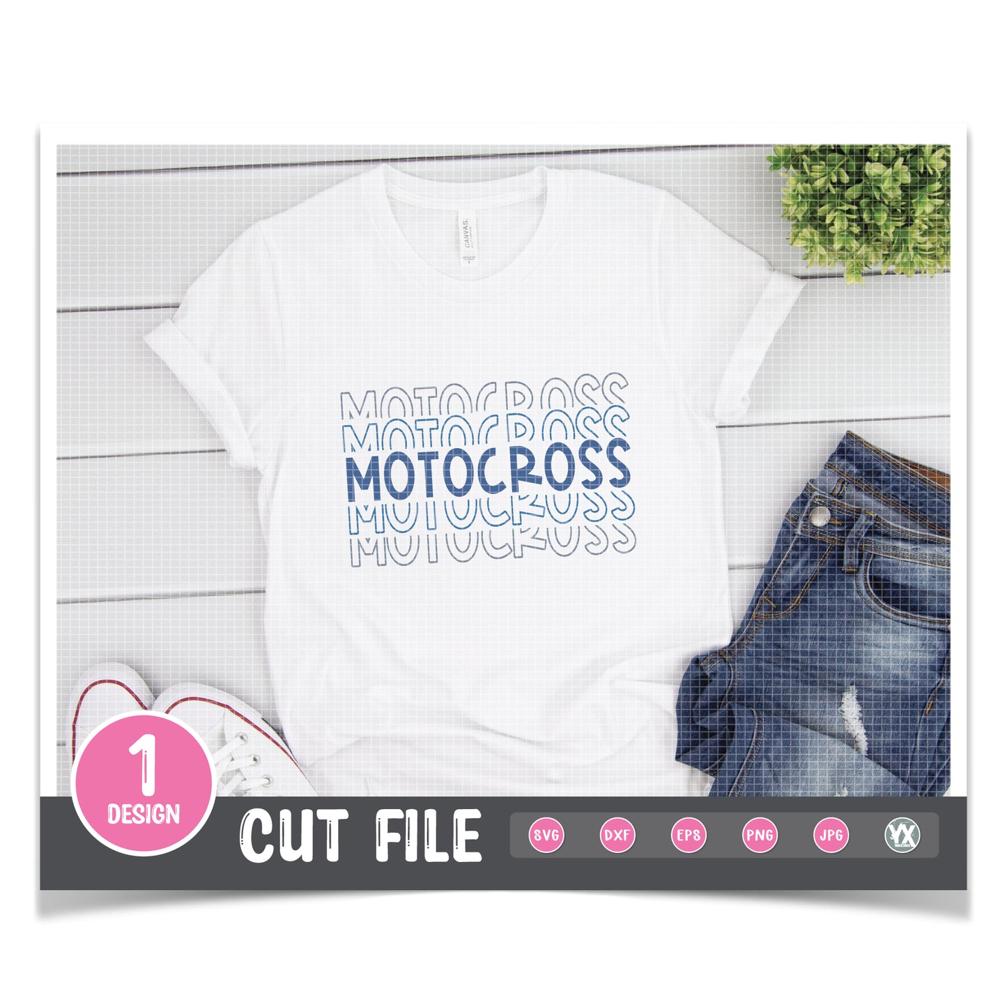 Motocross SVG