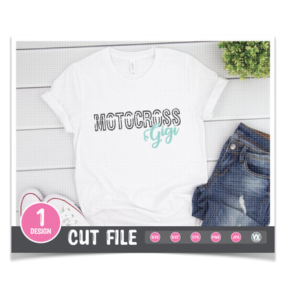 Motocross Gigi SVG
