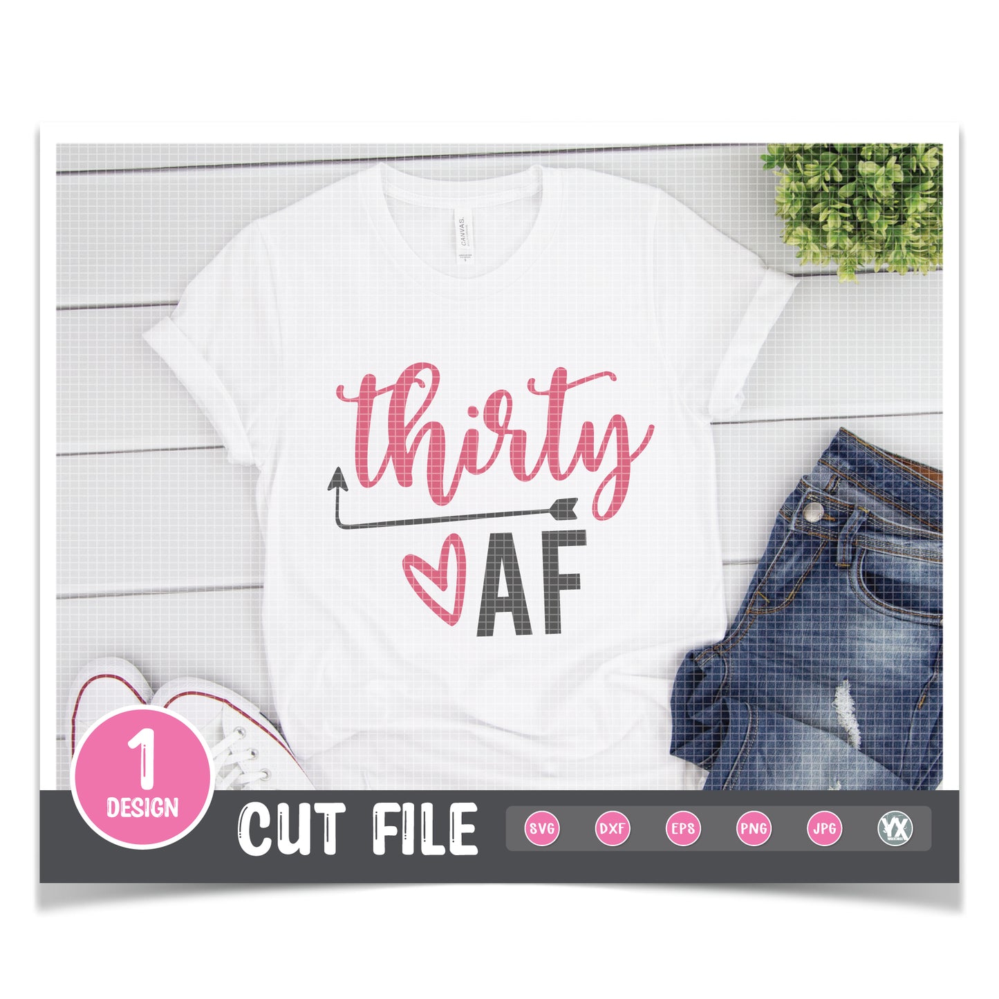 Thirty AF SVG