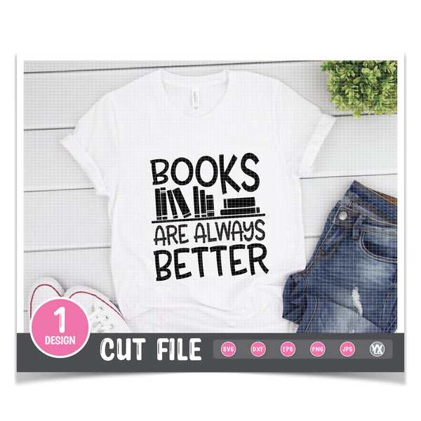 Books Are Always Better SVG