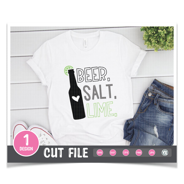 Beer Salt Lime SVG