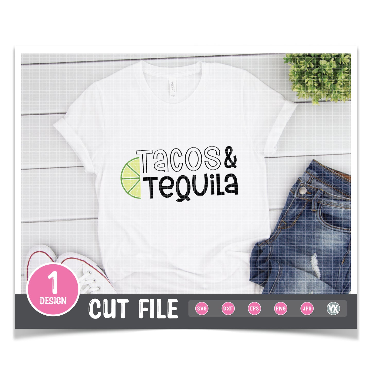 Tacos & Tequila SVG