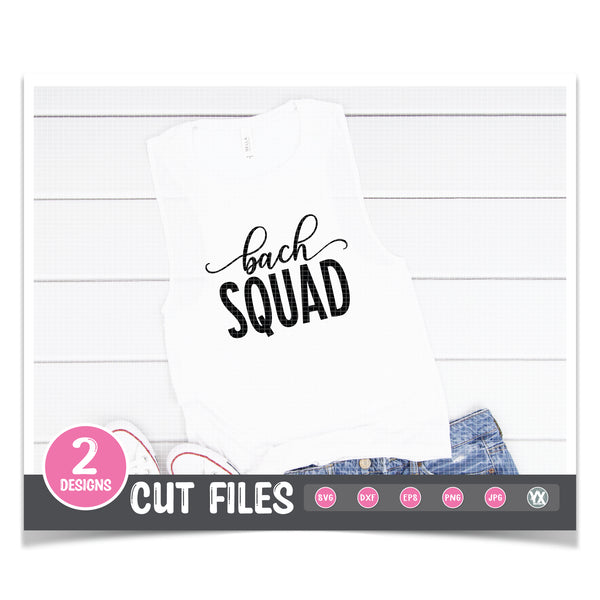 Future Bride & Bach Squad SVG Bundle
