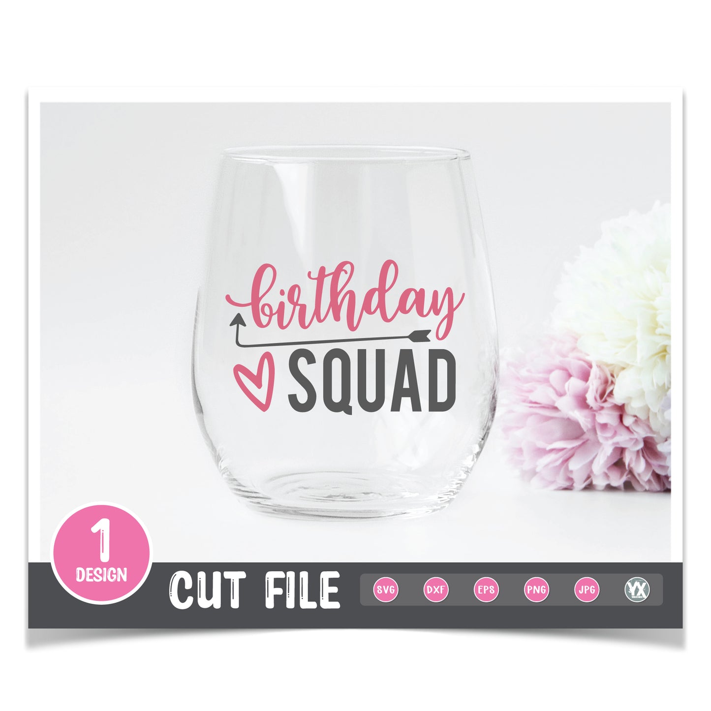 Birthday Squad SVG