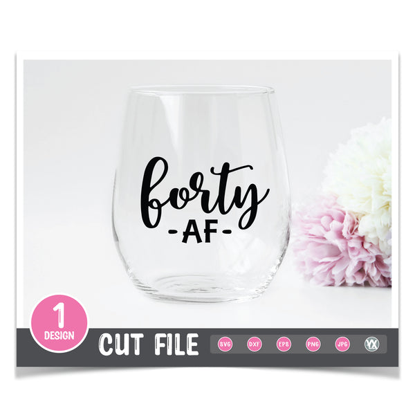 Forty AF SVG