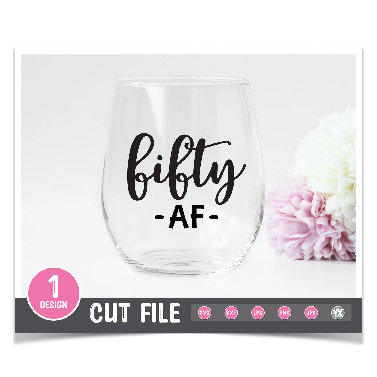 Fifty AF SVG