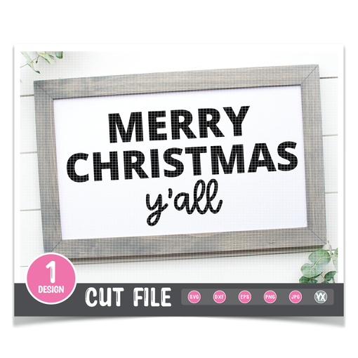Merry Christmas, Y'all SVG