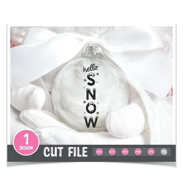 Hello, Snow SVG