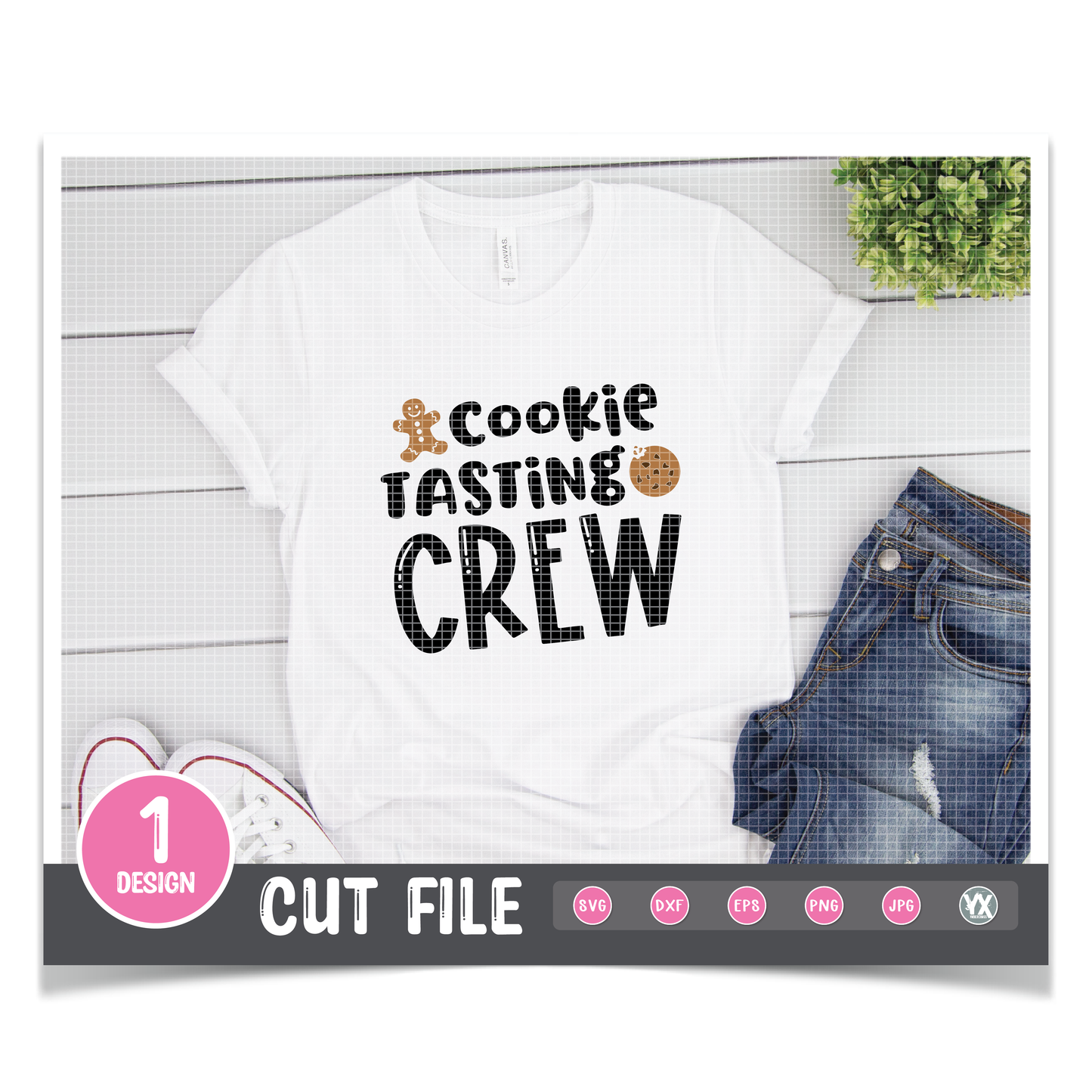 Cookie Tasting Crew SVG