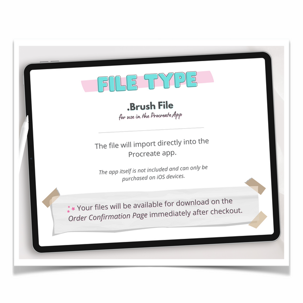 Fine Line Brush for Procreate