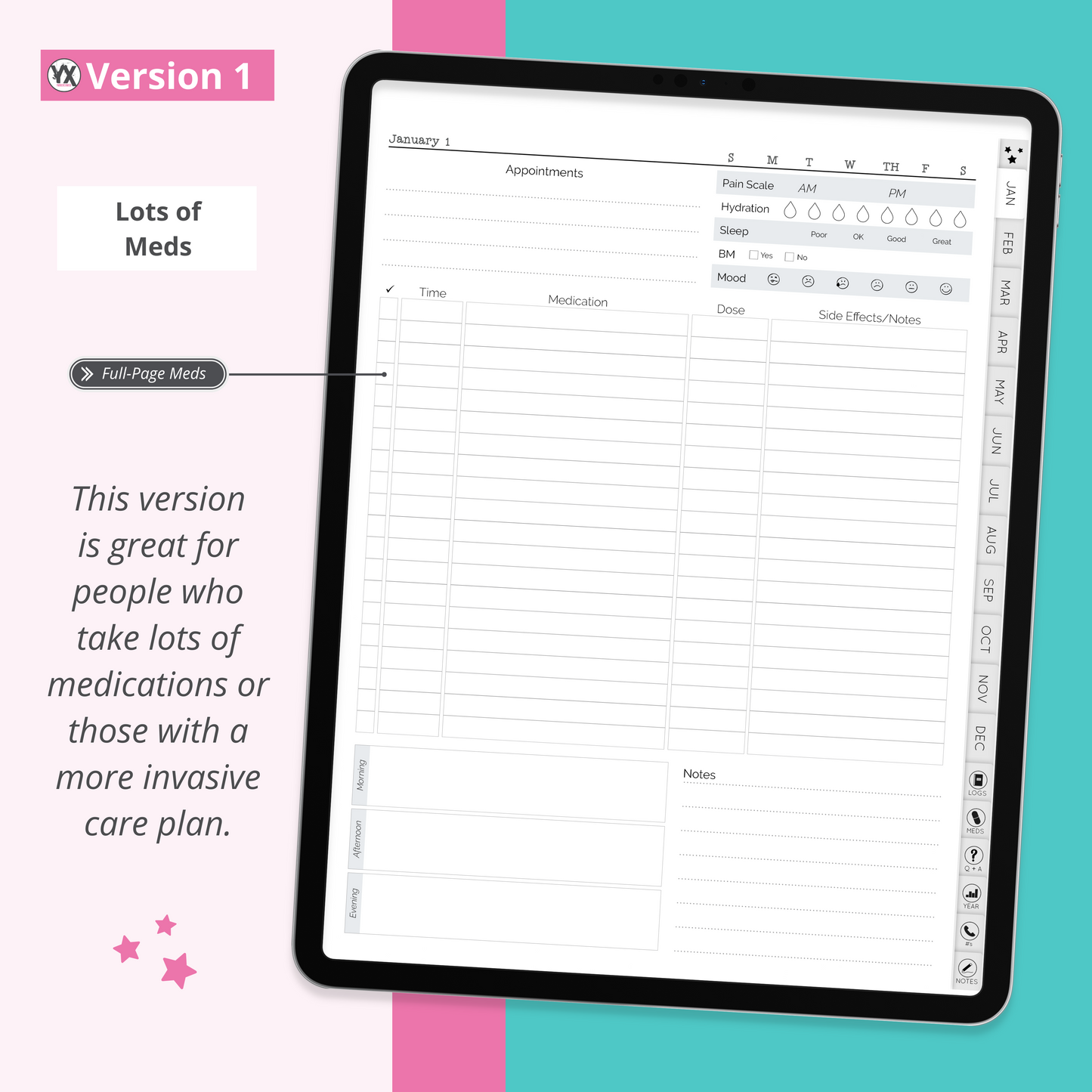 2023 Medical Planner -- Version 2